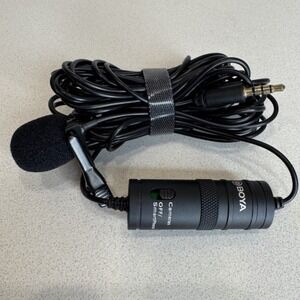 Boya BY-M1 Omnidirectional Lavalier Microphone for DSLR Cameras and Smartphones